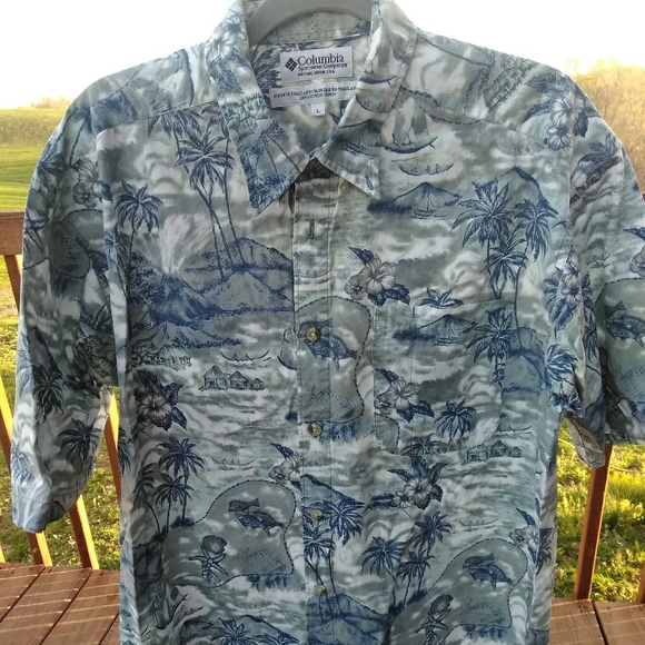 Columbia Other - Columbia island shirt size large